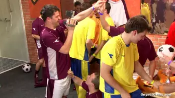 GGC 33 Behind The Locker Room Door Part 2 Screencap 4 on www.sinx.com