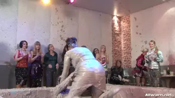 Group Mud Battle Rips Through The Club Screencap 14 on www.sinx.com