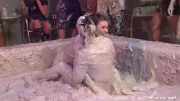 Group Mud Battle Rips Through The Club Screencap 16 on www.sinx.com