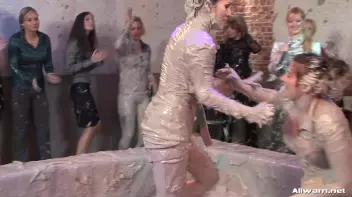 Group Mud Battle Rips Through The Club Screencap 20 on www.sinx.com