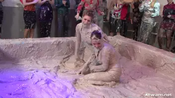 Group Mud Battle Rips Through The Club Screencap 25 on www.sinx.com