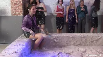 Group Mud Battle Rips Through The Club Screencap 4 on www.sinx.com