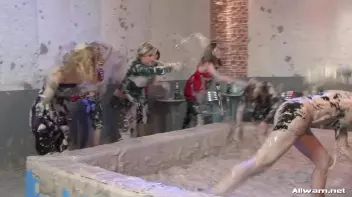 Group Mud Battle Rips Through The Club Screencap 75 on www.sinx.com