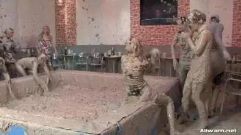 Group Mud Battle Rips Through The Club Screencap 79 on www.sinx.com