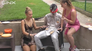 Wet And Messy Domination Leaves Everyone Covered In Goo - Cam 1 Screencap 17 on www.sinx.com