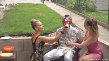 Wet And Messy Domination Leaves Everyone Covered In Goo - Cam 1 Screencap 18 on www.sinx.com