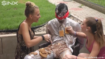 Wet And Messy Domination Leaves Everyone Covered In Goo - Cam 1 Screencap 24 on www.sinx.com