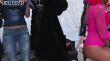 The Flavors Of Vintage!  Mega Babe Bash Begins With Fashion On Display And Jizz In Her Face! Screencap 5 on www.sinx.com