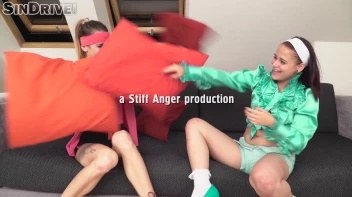 Cunt Loving Cutie Babes Go Hard With The Foot Play! Screencap 1 on www.sinx.com