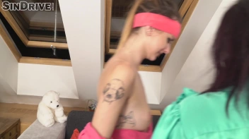 Cunt Loving Cutie Babes Go Hard With The Foot Play! Screencap 100 on www.sinx.com