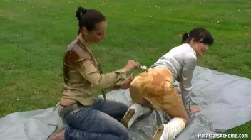 Two Honies Have A Honey Picnic Screencap 46 on www.sinx.com