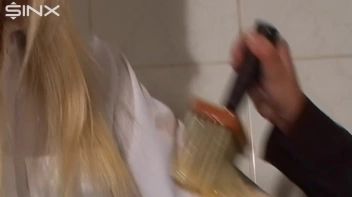 Clothed Women Fight With Slippery Goo Screencap 13 on www.sinx.com