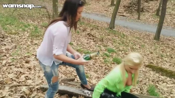 Wet And Messy In The Woods Screencap 26 on www.sinx.com