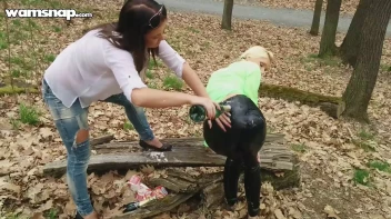 Wet And Messy In The Woods Screencap 28 on www.sinx.com