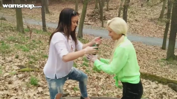 Wet And Messy In The Woods Screencap 29 on www.sinx.com