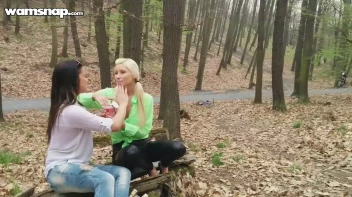 Wet And Messy In The Woods Screencap 5 on www.sinx.com