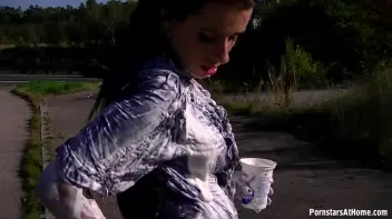 Doused In Dairy On The Side Of The Highway Screencap 31 on www.sinx.com