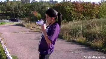 Doused In Dairy On The Side Of The Highway Screencap 4 on www.sinx.com