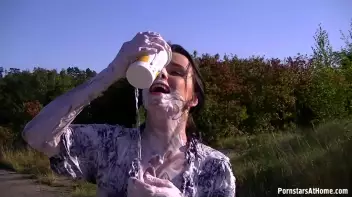 Doused In Dairy On The Side Of The Highway Screencap 67 on www.sinx.com